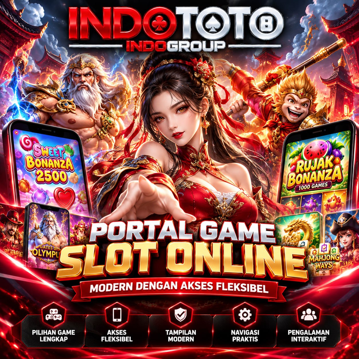 INDOTOTO : Portal Game Slot Online Modern dengan Akses Fleksibel